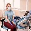 Child patient under effect of sedation