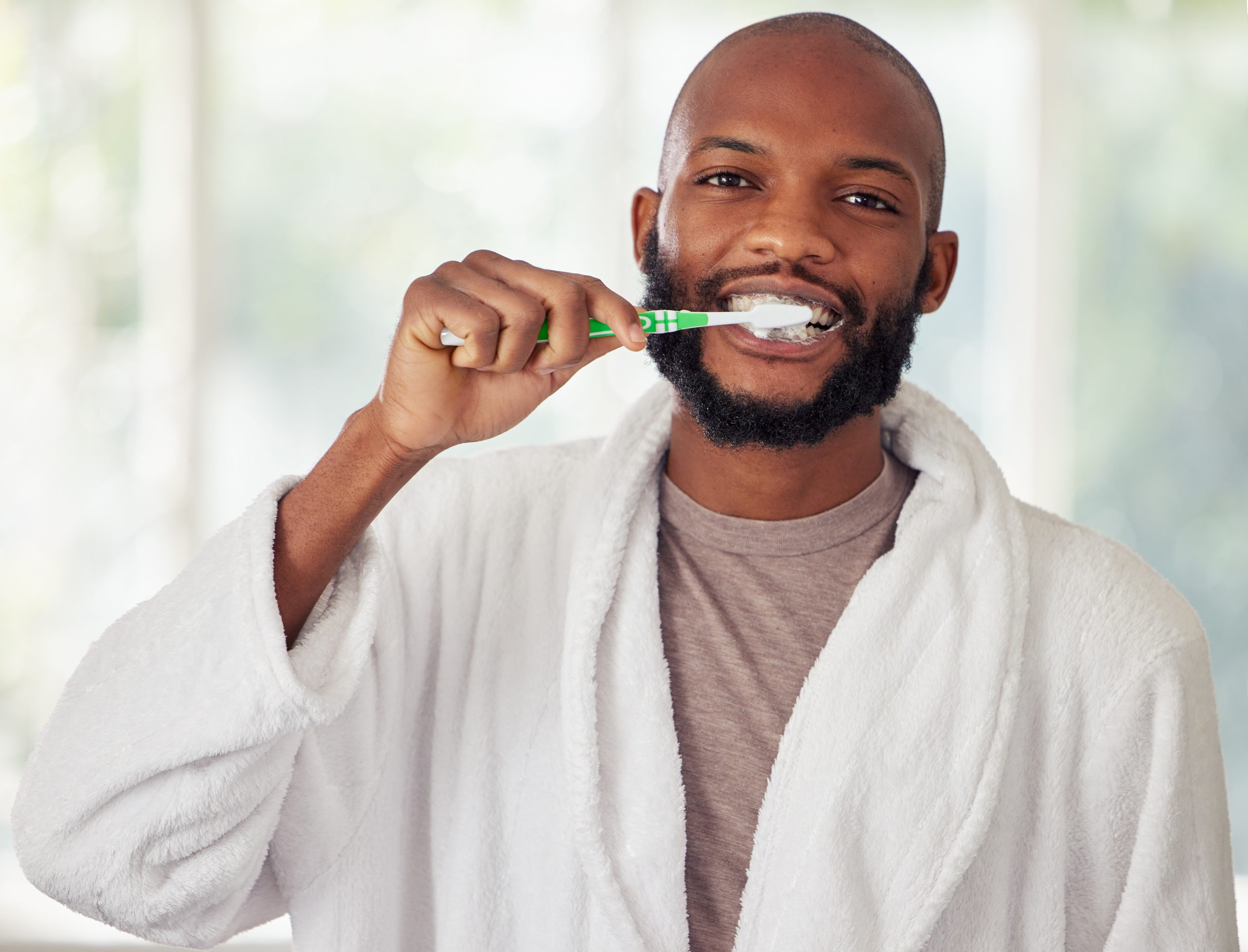Brushing teeth hard is not healthy