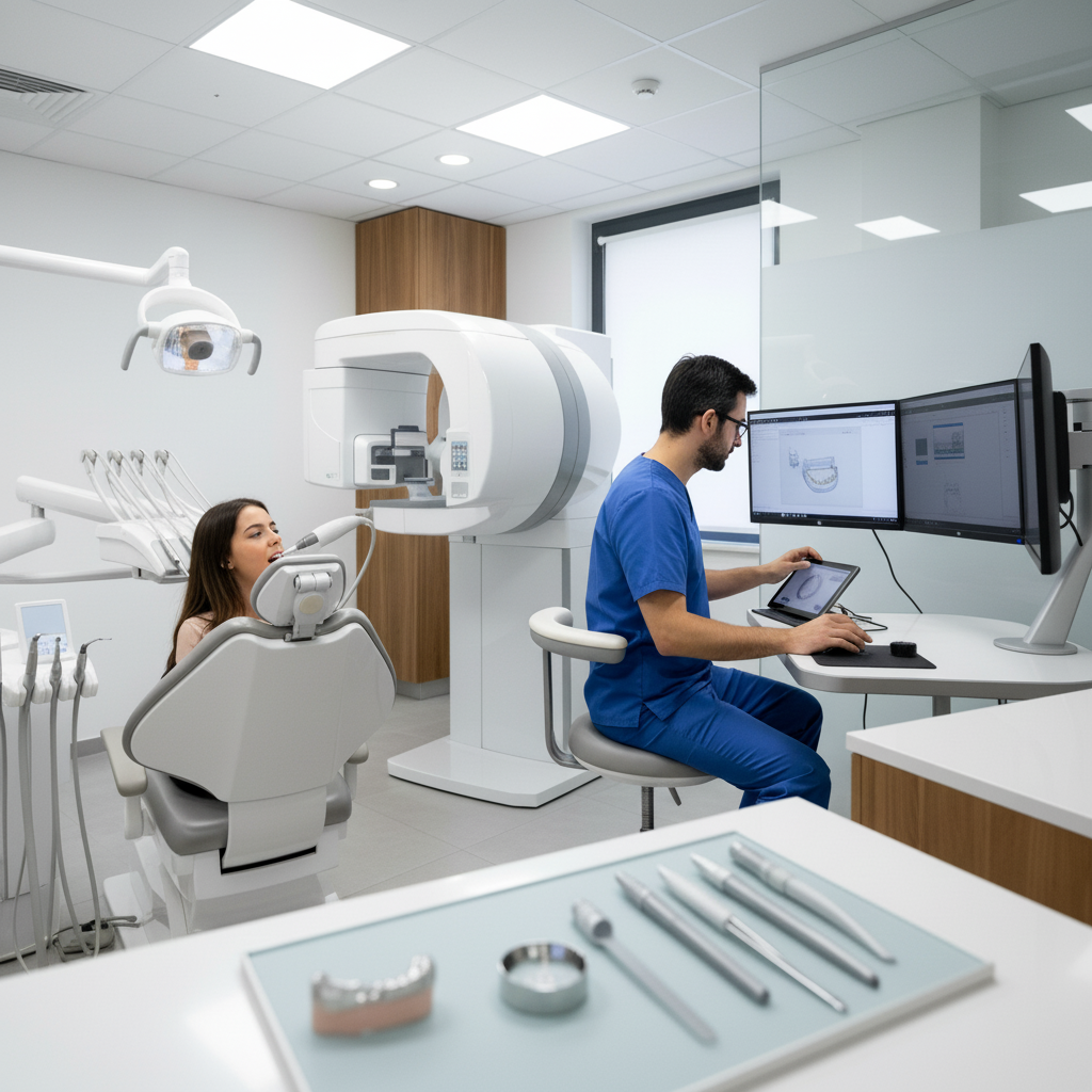 Dentiste en Espagne : Une clinique utilisant des technologies de pointe pour des soins dentaires précis et efficaces.