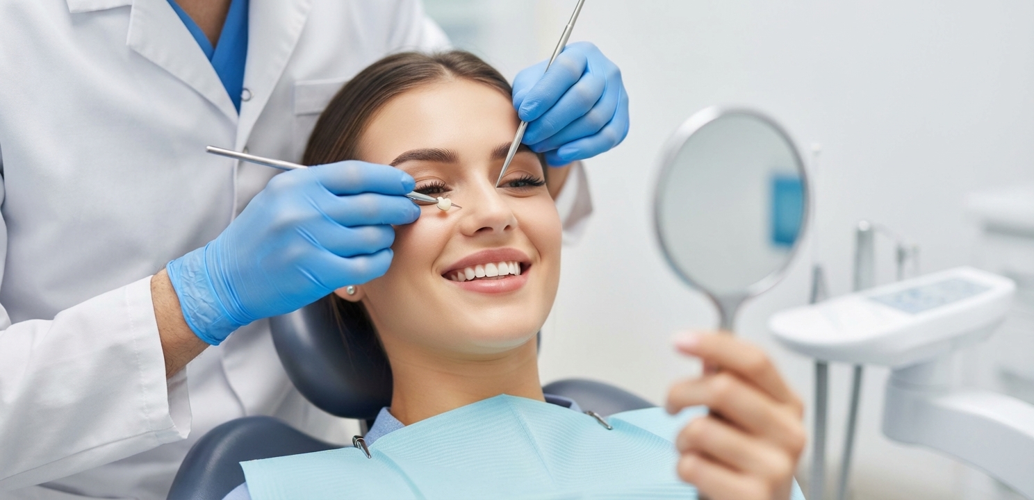Dental Crowns in Turkey provide a perfect fit during the final clinical appointment.