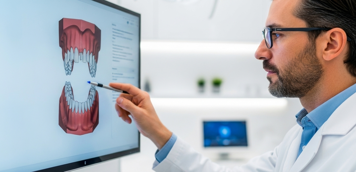 Precio Implante Dental en España influenciado por la tecnología de planificación digital 3D.