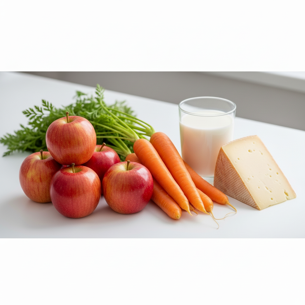 Oral Hygiene Routine includes a diet rich in foods that support strong teeth