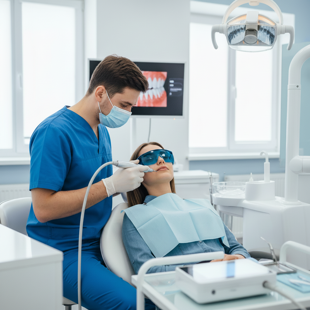 ¿Son Dolorosos los Tratamientos Dentales? La anestesia asistida por computadora asegura un procedimiento sin dolor para el paciente.