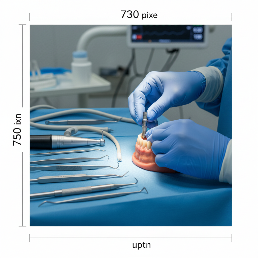 Implantes Dentales en España, el proceso quirúrgico fundamental de inserción del poste de titanio