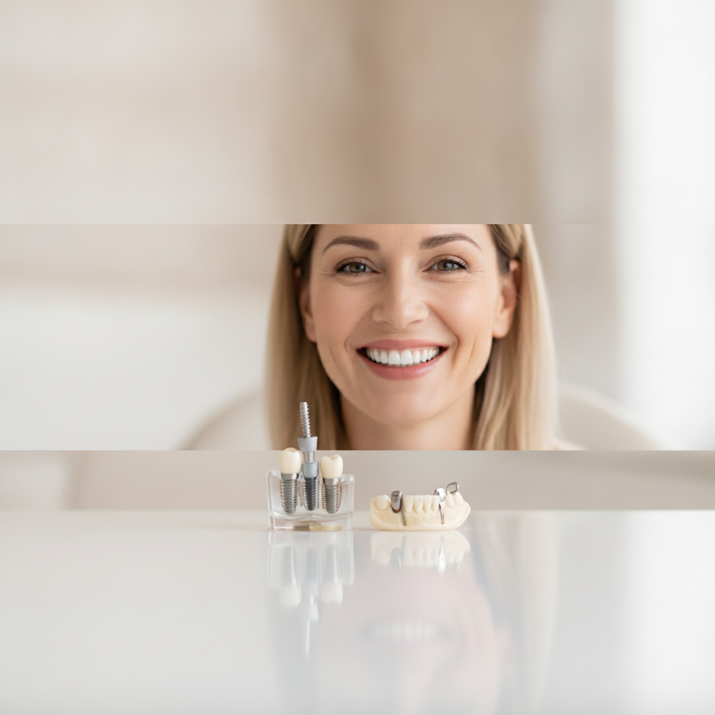 Soluciones dentales: implantes, prótesis, sonrisa sana Dentistas Económicos en Sevilla, opciones para implantes dentales y prótesis que restauran tu sonrisa y confianza a largo plazo.