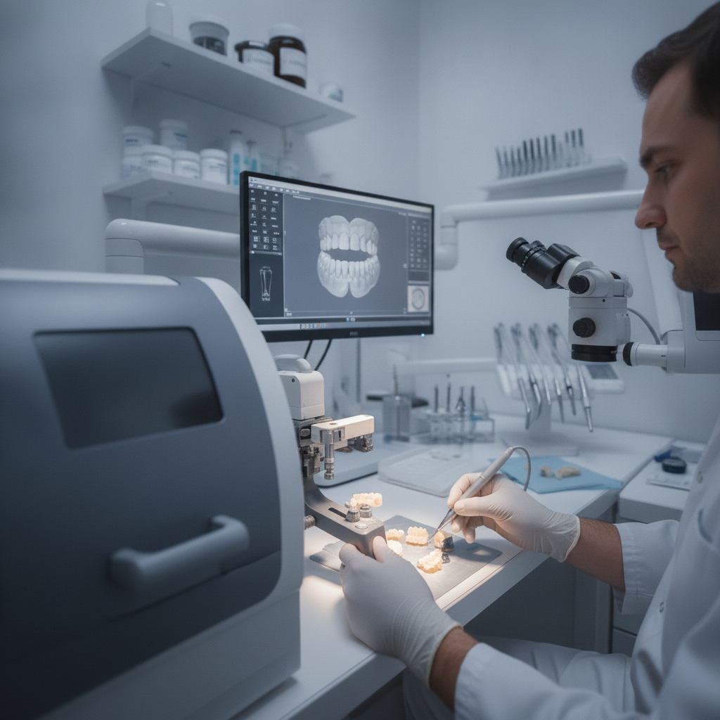 Precio Carillas Dentales en Barcelona. La creación precisa de carillas usa tecnología avanzada en laboratorios especializados